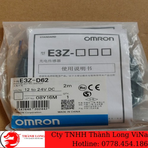 Cảm biến quang E3Z-D62