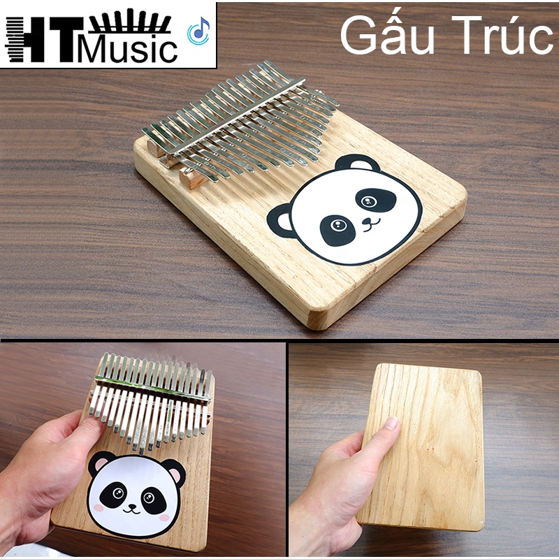 Đàn kalimba 17 phím nguyên khối giá rẻ