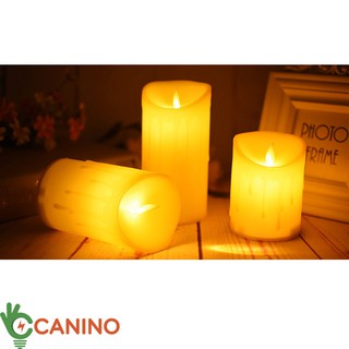 [ SALE HOT ⚡️ KHUYẾN MÃI KHỦNG ] 💥💥💥 Nến điện tử sinh động vỏ sáp chảy pin sạc cao cấp ☀️