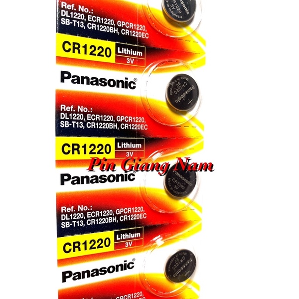 Pin CR1220 Panasonic 3V Lithium