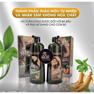 Dầu gội nhuộm tóc thảo dược Sin Hair SỐ 1 NHẬT BẢN