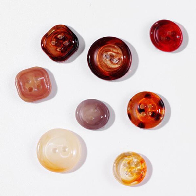 Khuôn Silicone Làm Nút Áo Epoxy Resin Diy
