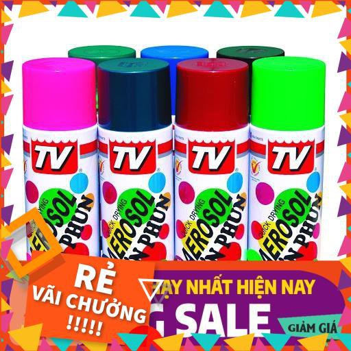 [BÁN CHẠY]  [Chính Hãng ] Sơn phun dạng xịt ATM ,TV các màu Thái