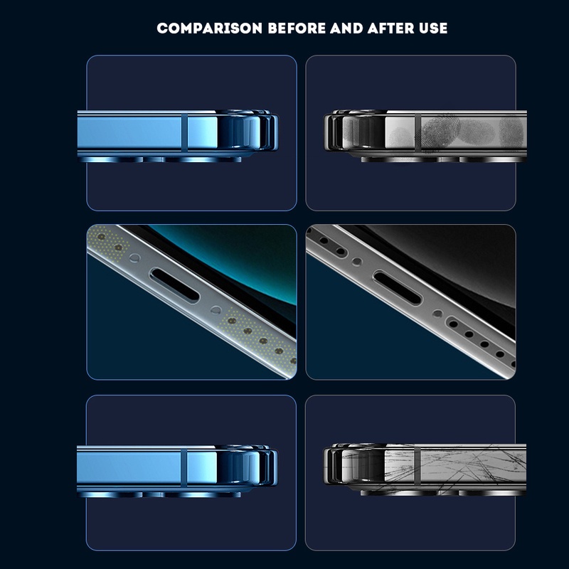 Miếng Dán Chống Trầy Trong Suốt Siêu Mỏng Mặt Nhám Cho IPhone 13 Pro Max