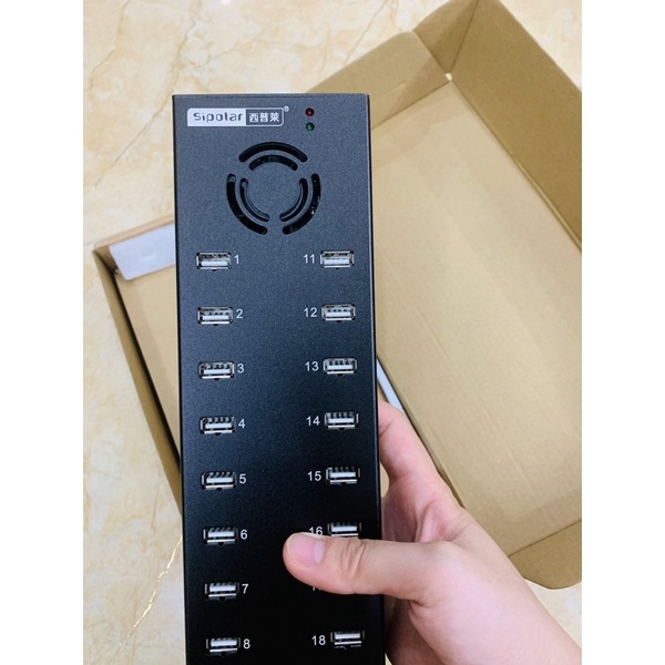 Hub Sipolar 20 Port Chuyên cắm Dcom 3G 4G, Phone, Điện thoại