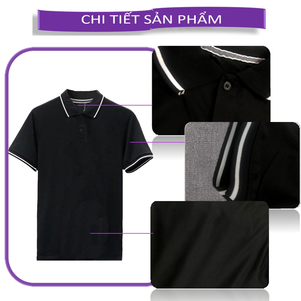 Áo polo nam nữ unisex  💢 Freeship 💢 Áo thun ngắn tay có cổ NoMoLux mã HT023 chất mè cá sấu cao cấp, bền màu | BigBuy360 - bigbuy360.vn