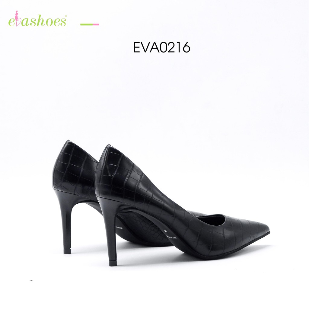 Giày Cao Gót Đế Nhọn Mũi Nhọn Vân Da Cá Sấu 7cm Evashoes – Eva0216 mi