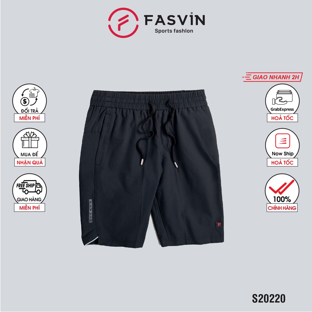 [Mã FAMALLT5 giảm 15% đơn 150K] Quần short thể thao nam Fasvin S20220.HN chất liệu poly cao cấp mềm mịn | BigBuy360 - bigbuy360.vn