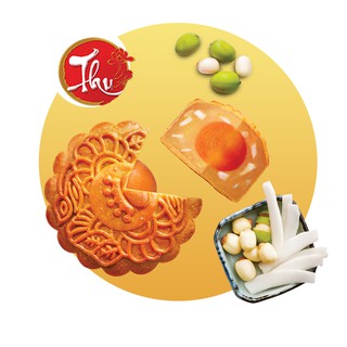 Bánh trung thu sữa dừa hạt dưa 2 trứng đặc biệt 210g