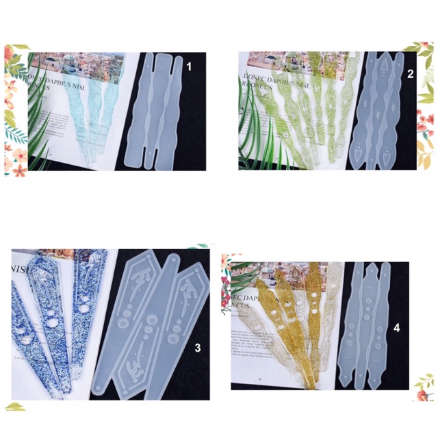 Khuôn silicon cho resin làm quạt