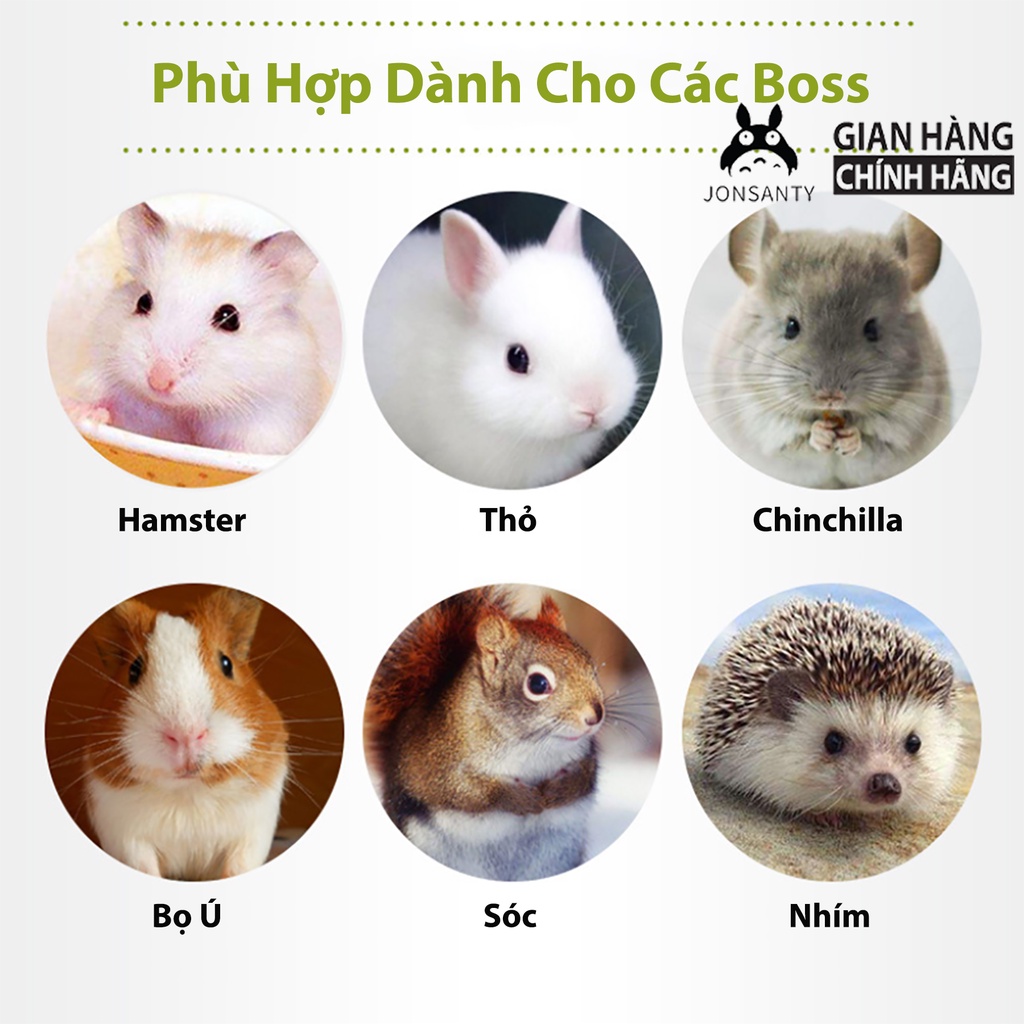 Cành trúc mài răng cho chuột hamster, thỏ, bọ ú, rabit hàng hãng JONSANTY