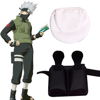 Naruto Ninja Kunai Shuriken Weapons Bag Anime Figure NARUTO Cosplay Hatake Kakashi Leg Bag Action Accessories Prop Kids Toys WrLC
