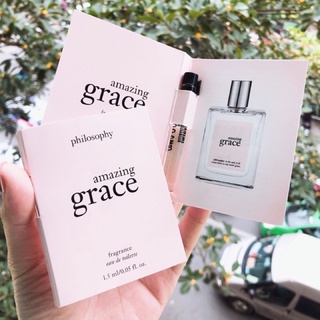 [Philosophy] Vial nước hoa Amazing Grace