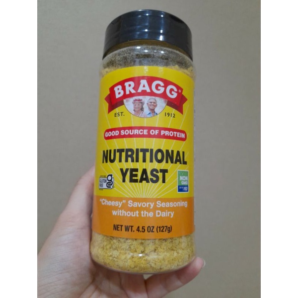 Men dinh dưỡng hữu cơ (Nutrional yeast) Bragg 127g, HD 2025