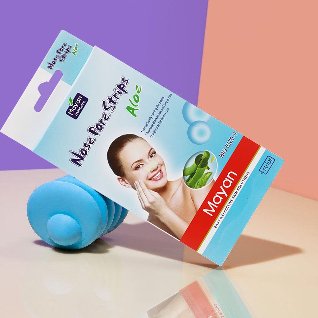 Miếng Lột Mụn Mayan Hộp 4 Miếng