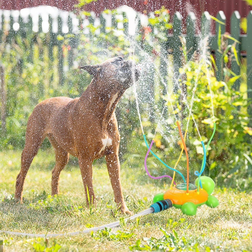 RAINBOW Đồ Chơi Phun Nước Dạng Ống Xích Đu Vui Nhộn Cho Bé