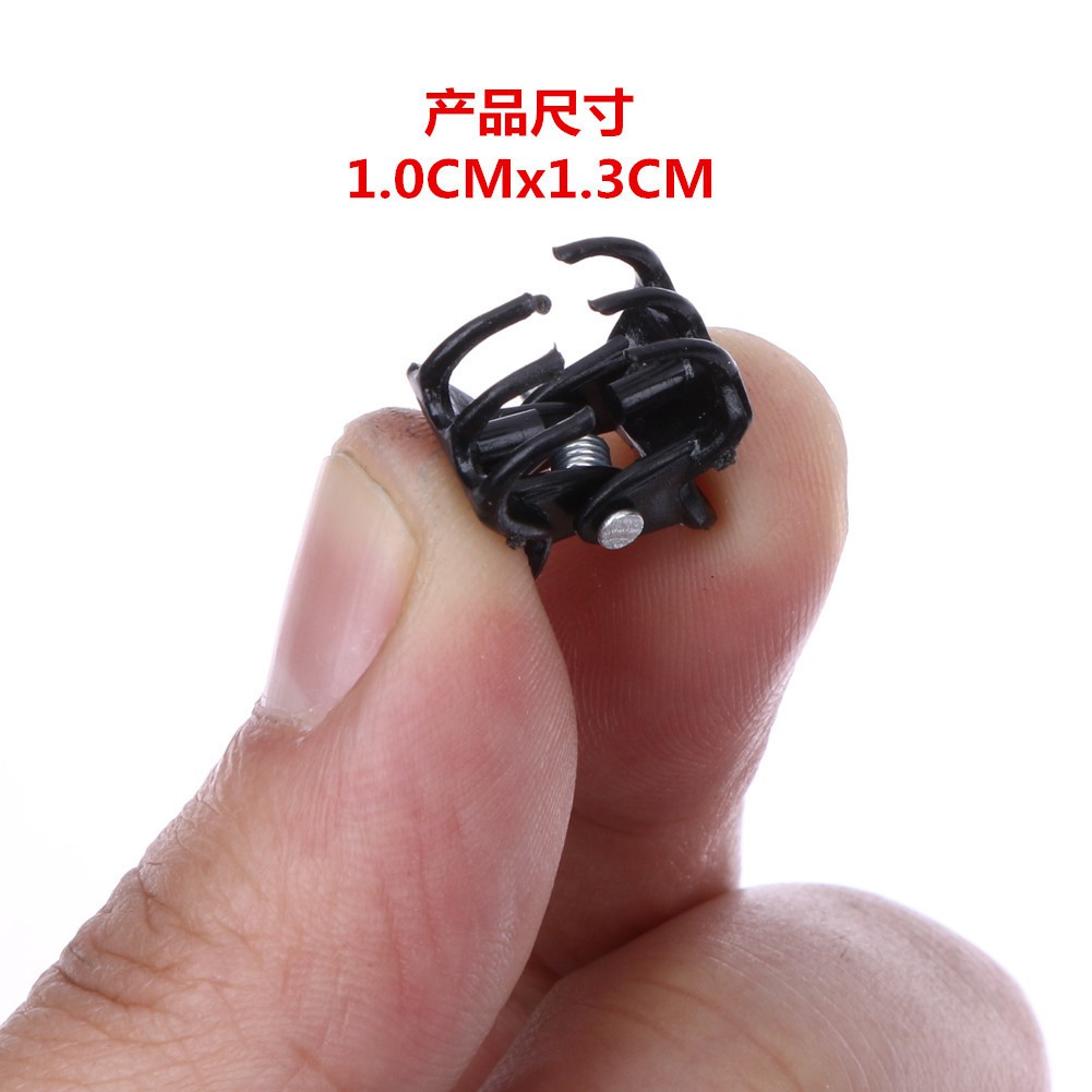 Bộ 12 cái gấp tóc mini màu đen nhũ cho bạn gái, gấp tóc mái sang chảnh