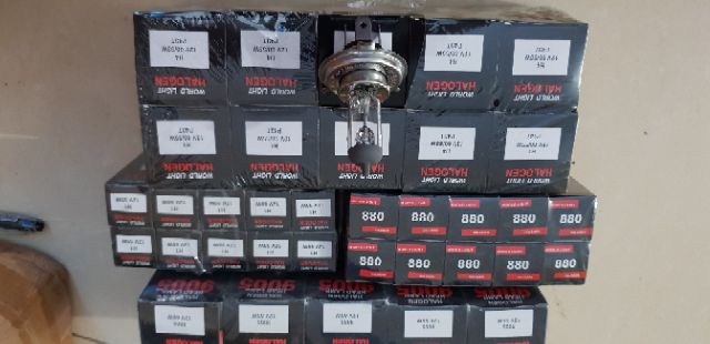Bóng đèn pha, bóng đèn gầm ô tô Halogen hàn quốc