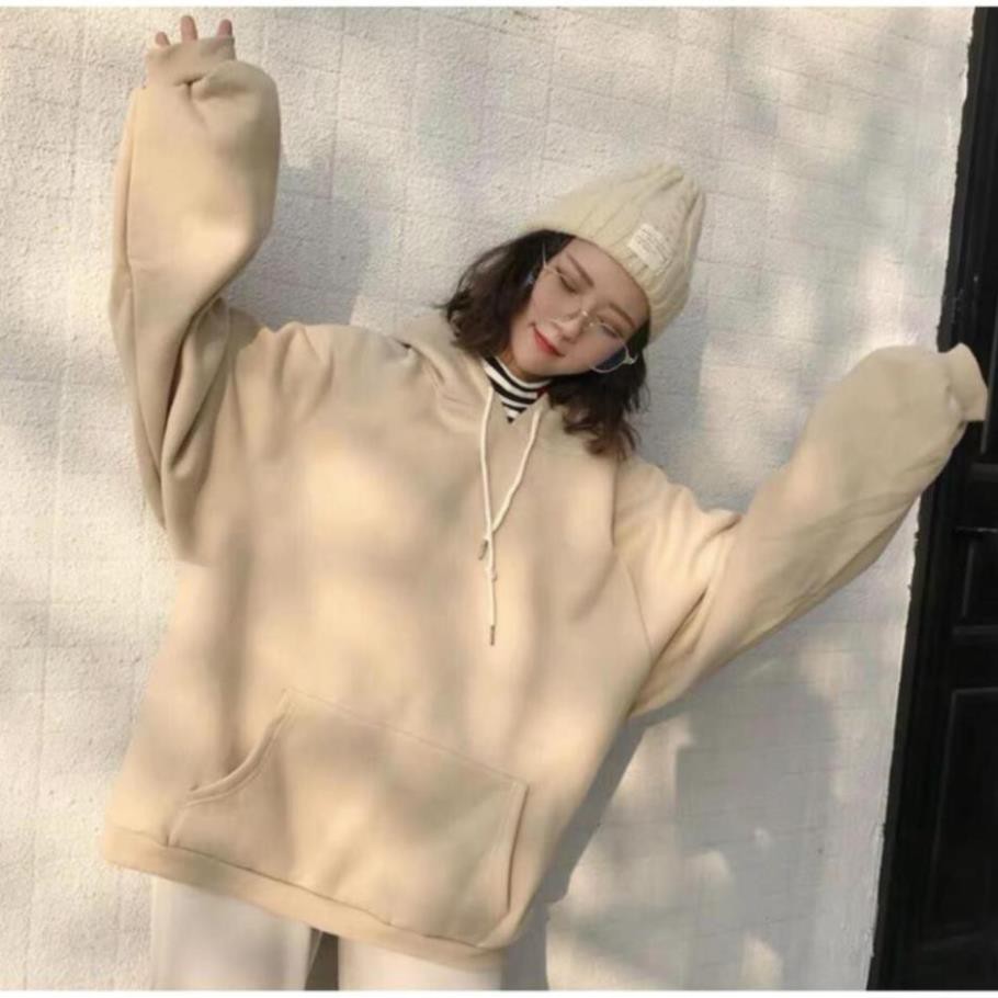 Áo HOODIE BASIC Trơn 8 Màu UNISEX