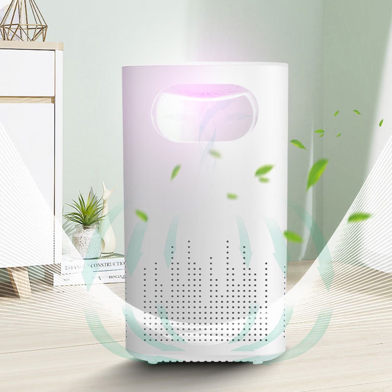 Máy Lọc Không Khí Mini Lehogai Usb Khử Bụi Mịn Để Bàn Làm Việc