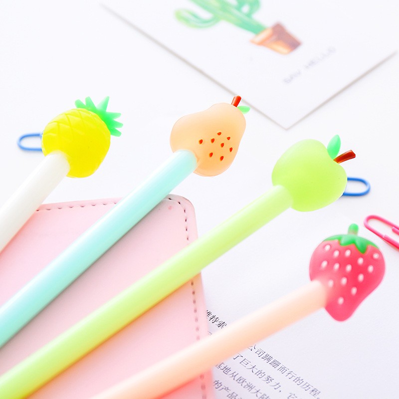 Bút nước Fruit Dâu/Dứa/Táo/Lê