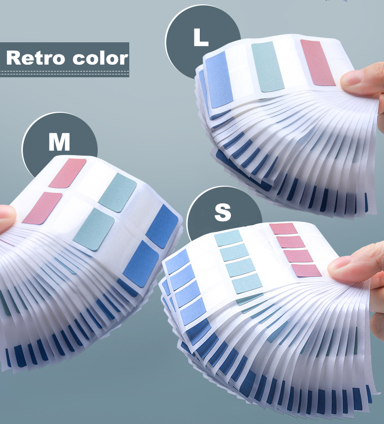 Giấy Ghi Chú Nhiều Màu Sắc Phong Cách Retro