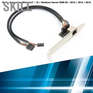 Card mạng Mini PCI-E đến Gigabit Máy tính để bàn Phụ kiện Ổ đĩa miễn phí có dây 1000M cho Linux