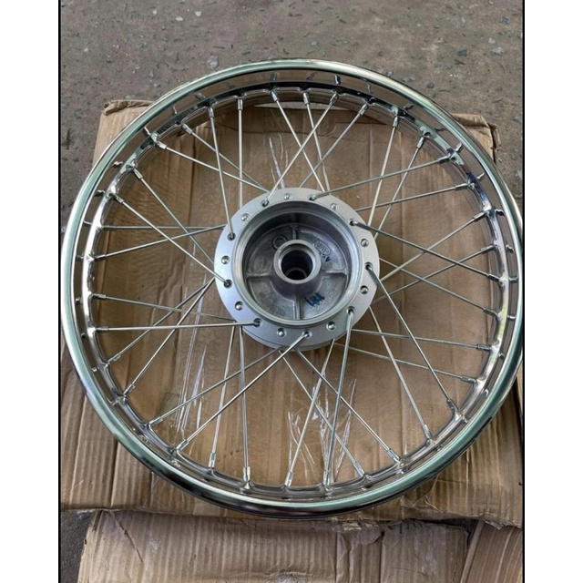 Cặp bánh  căm đùm wave 110 zin