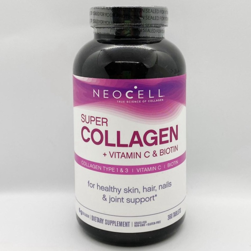 SĂN SALE NÀO MỌI  NGƯỜI  Viên uống Super Collagen Neocell +C 6000 Mg (mẫu Mới),360 viên của mỹ SĂN SALE NÀO MỌI  NGƯỜI