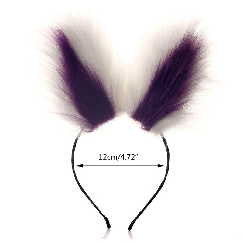 Băng Đô Tai Thú Nhồi Bông Hóa Trang Halloween