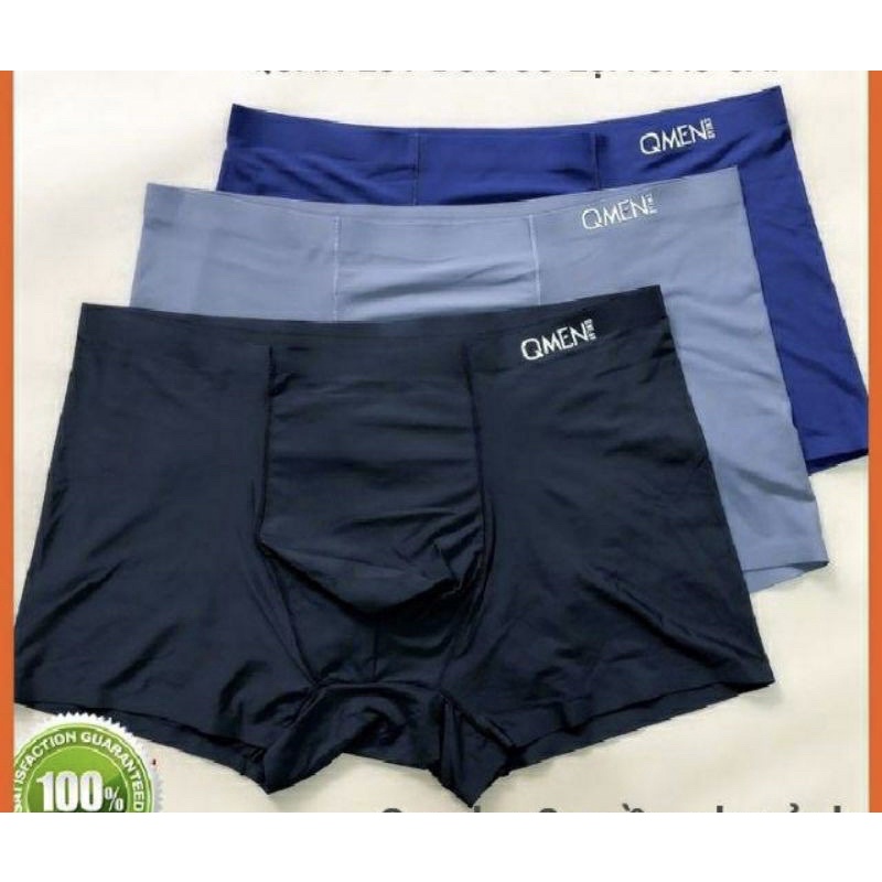 Quần boxer nam. quần sịp đùi su nam không đường may chất su siêu mát