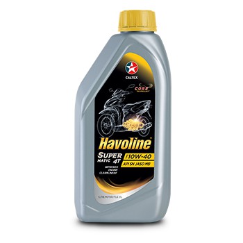 [Nhớt Chính Hãng] Caltex Havoline Super Matic 10W40 0.8L - Nhớt xe tay ga cao cấp