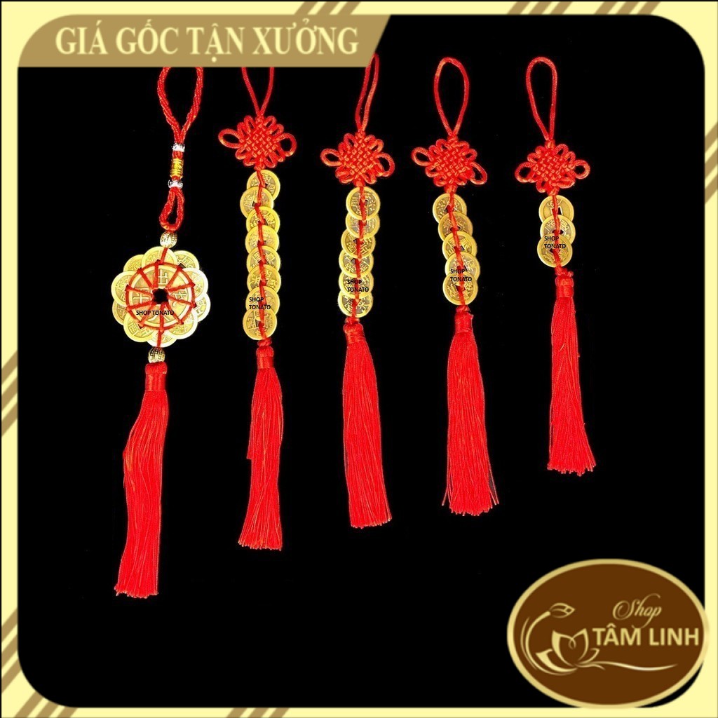 XÂU TIỀN XU,ĐỔNG XU ĐỦ LOẠI (TAM TÀI,NGŨ ĐẾ, LỤC ĐẾ, BÁT TRẠCH,THẬP TOÀN) CHIÊU TÀI