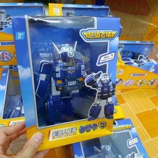 Đồ chơi super wings cảnh sát Paul cỡ lớn