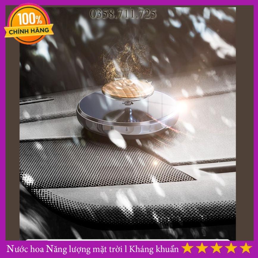 Nước hoa ô tô dùng năng lượng mặt trời tỏa hương,Nước hoa xe hơi tự xoay độc đáo