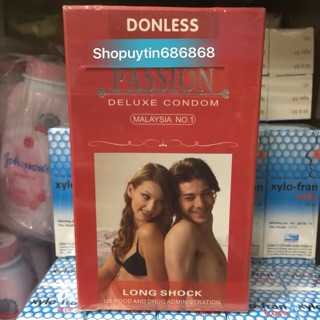 Bao Cao Su Passion Deluxe Comdom (Hộp 10 Chiếc)