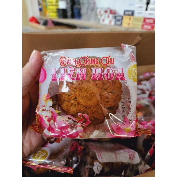 BÁNH TRUNG THU LIÊN HOA 130GR CÁI