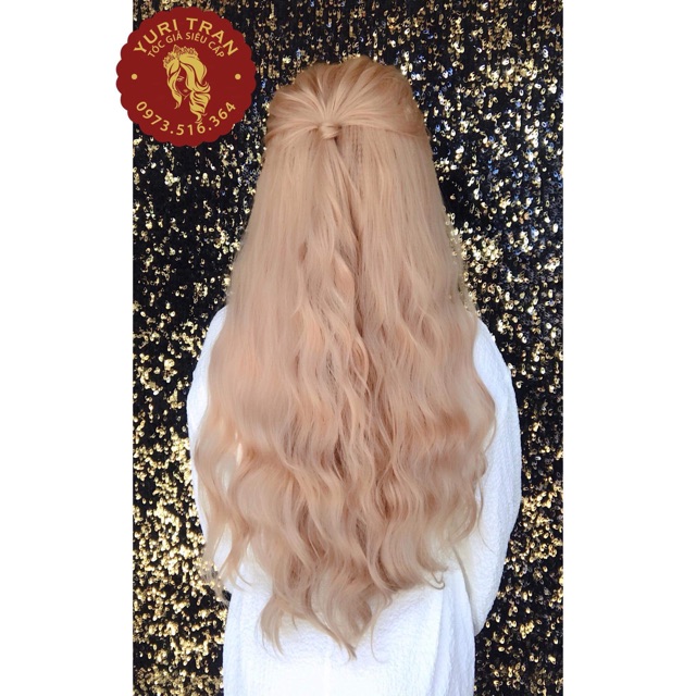 Tóc giả cả đầu ❤️FREESHIP❤️ Tóc giả nguyên đầu xoăn 30 chục