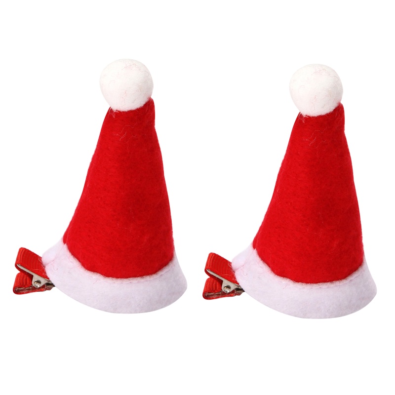 Kẹp Tóc Hình Nón Ông Già Noel
