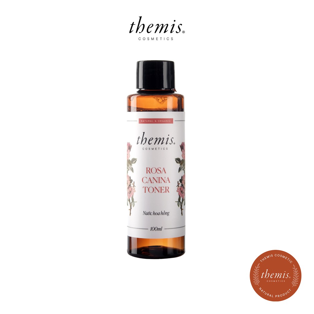 Nước hoa hồng dưỡng sáng, làm sạch sâu và cân bằng độ Ph cho da Themis Rosa Canina Toner 100ml