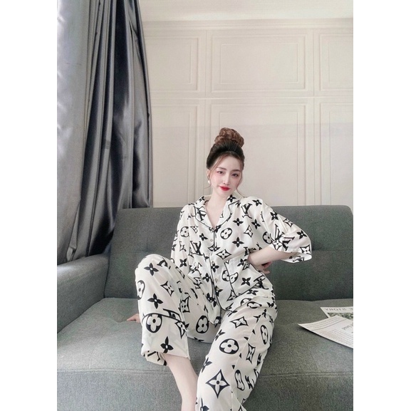 Pijama Đồ Ngủ Mặc Nhà Lụa Mango [ảnh chụp thật]