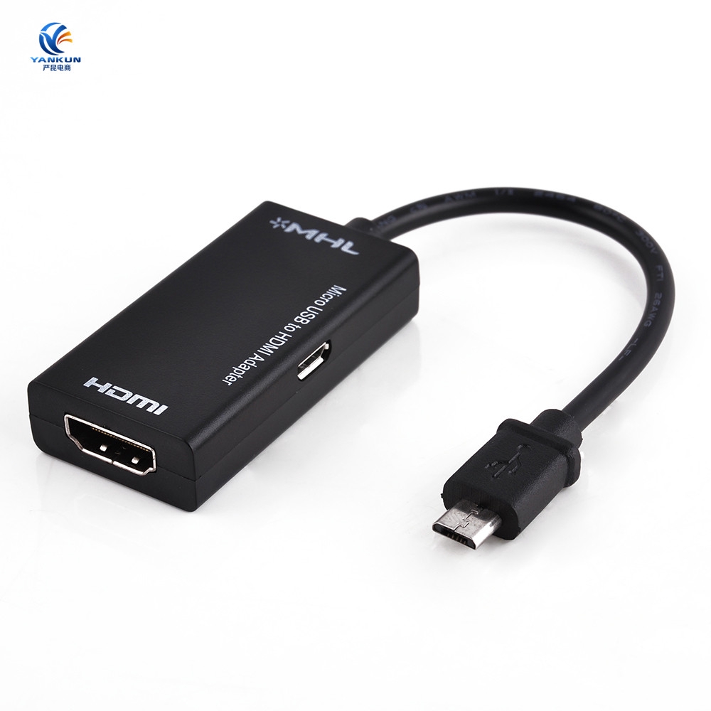 Cáp chuyển đổi Micro USB 2.0 MHL sang HDMI HD 1080P cho Samsung HTC LG Android Galaxy S2