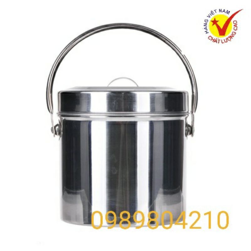 Xách cháo inox Vietcook cao cấp size 12,14 ,cặp lồng inox 1 ngăn loại 1lit ,1,5 lit 12×12 và 14×14 ,CHÍNH HÃNG MADE VN