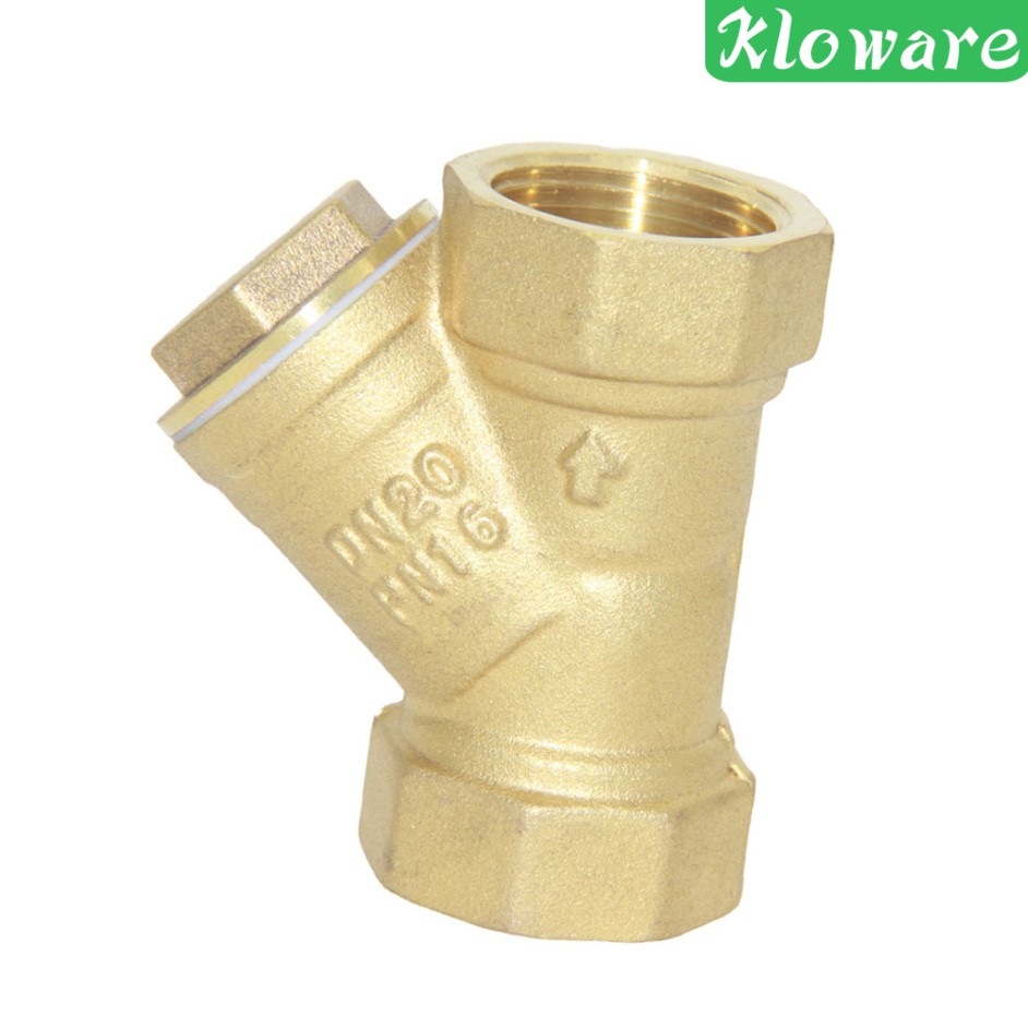 Van lọc chữ Y bằng đồng thau 1/2  DN15 chất lượng cao và an toàn