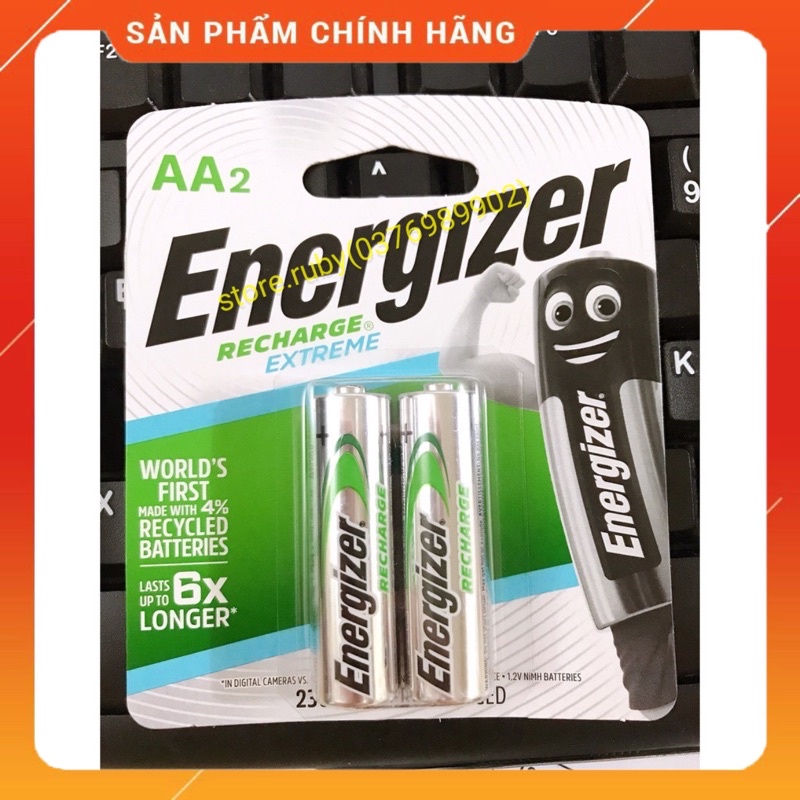 Pin Sạc ENERGIZER AA 2300Ah Nhập KHẩu Nhật Bản