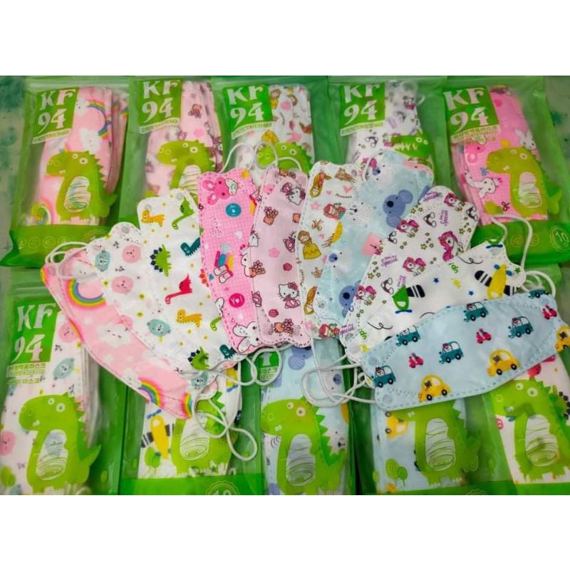 khẩu trang KF94 cho bé trai và bé gái