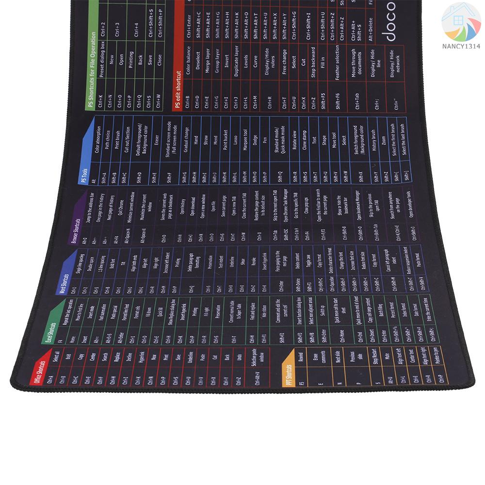 Mới Miếng Lót Chuột Cỡ Lớn Chống Thấm Nước Chống Trượt Tiện Dụng Cho Văn Phòng