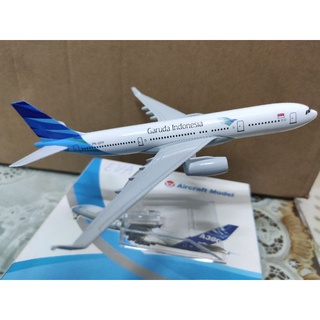 Mô hình máy bay kim loại 16cm garu indonesia r