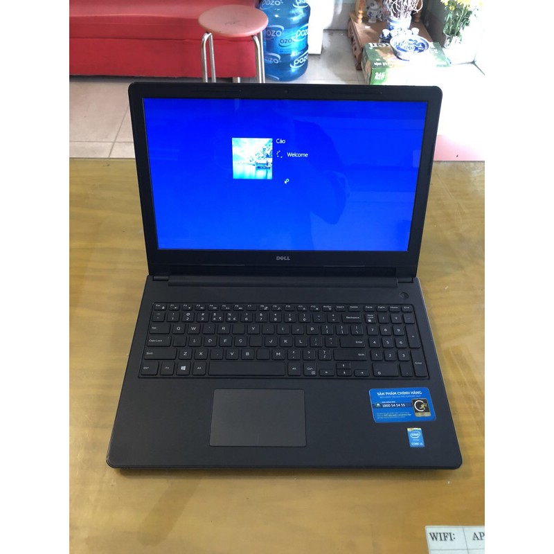 Laptop Dell 3558 15.6inch Chíp CPU i3-5005 2.0GHz ram 4Gb ổ cứng 500Gb