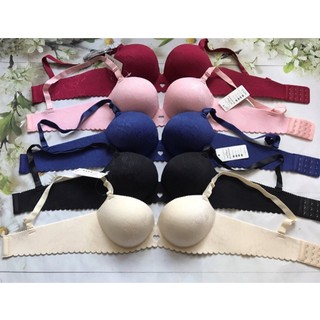 Áo ngực ko gọng đệm dày 5cm - su gấm in hoa cao cấp u52